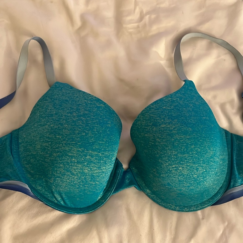 34DD Teal Victoria Secret bra